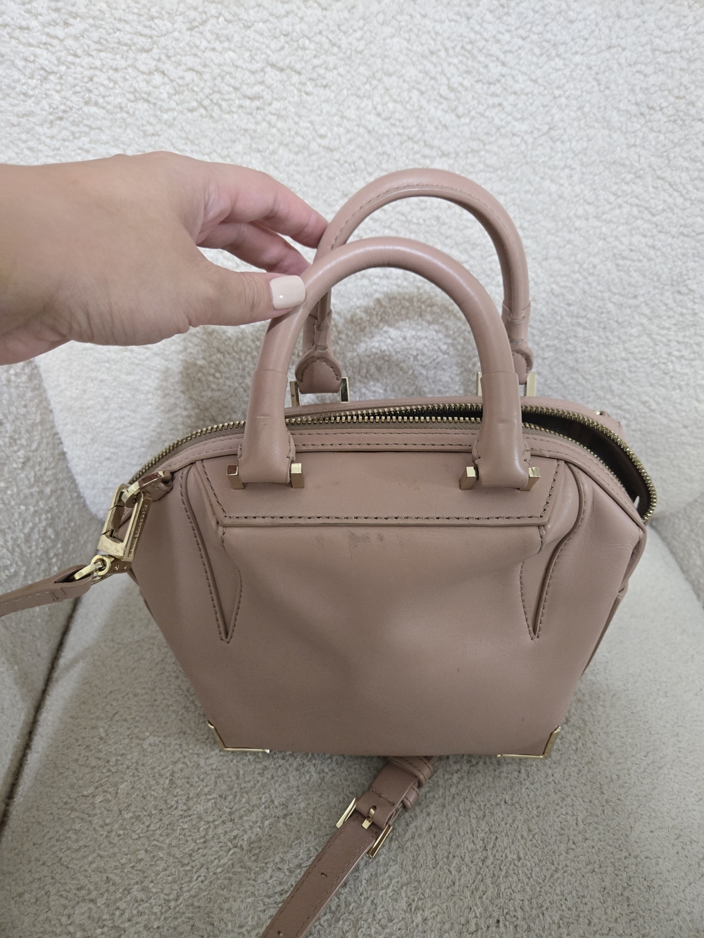 Alexander Wang Blush Pink Women's Top-Handle Satchel